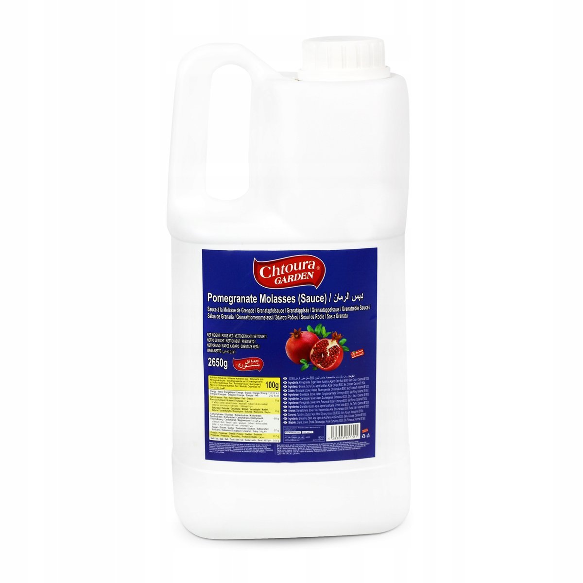 MELASA SYROP Z GRANATU 2650g Chtoura Garden SOS