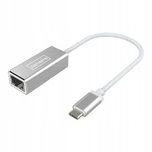 Adapter USB-C Fast Ethernet RJ45 Przejściówka USB A LAN Zenwire - Adaptery i przejściówki - miniaturka - grafika 1