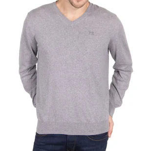 Sweter męski Pepe Jeans Cesar bawełniany szary-L - Swetry męskie - miniaturka - grafika 1