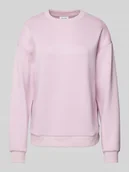 Bluzy damskie - Bluza z prążkowanymi wykończeniami model ‘SANDY’ - miniaturka - grafika 1