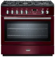 Kuchenki gazowo-elektryczne - Falcon Professional Plus FX 90 Żurawinowy chrom PROP90FXDFCY/C-EU - miniaturka - grafika 1