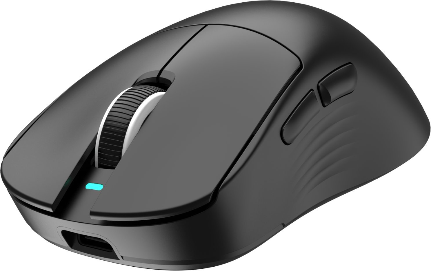 Triadyn Bezprzewodowa Mysz Gamingowa Play IO PixArt 3311 Stacja Dokująca 12800 DPI Dla Graczy Podświetlenie LED HUANO Czarna