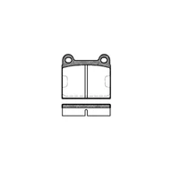 Klocki hamulcowe - RoadHouse Zestaw klocków hamulcowych, hamulce tarczowe 2006.60 - miniaturka - grafika 1