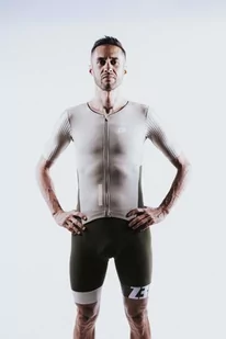 ZEROD Strój triathlonowy RACER TT SUIT cedar green - Bielizna sportowa męska - miniaturka - grafika 1