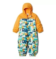 Kombinezony - Columbia Kombinezon przeciwdeszczowy unisex Baby Critter Jitters Ii Deep Marine Summer Escape, Mango 3-6 - miniaturka - grafika 1