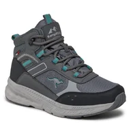 Botki damskie - Trapery KangaRoos K-UO Take Mid RTX 81141-000-2185 Steel Grey/Dk Ocean - miniaturka - grafika 1