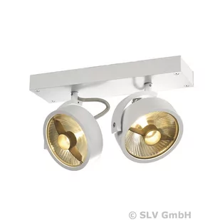 Spotline Kalu 2 ES111, Biały (147311) - - Lampy ścienne - miniaturka - grafika 2