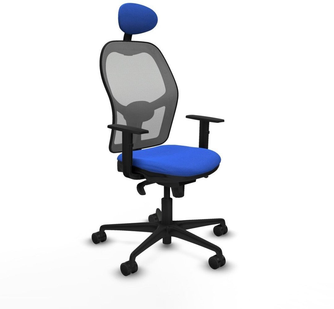 Krzesło Biurowe z Zagłówkiem Jorquera Piqueras y Crespo 1D036N1 Niebieski