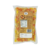 Szybkie dania obiadowe - Papady kolorowe paluszki Coloured Finger Fryums Lakshmi India Gate 200g - miniaturka - grafika 1