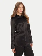 Koszule damskie - BOSS Koszula Beruta1 50542007 Czarny Regular Fit - miniaturka - grafika 1