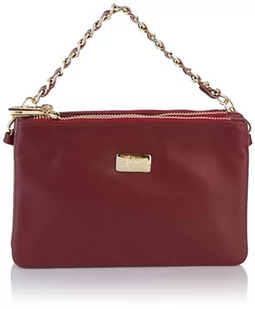 nelice Women's torba z uszami ze skóry, czerwona, czerwony - Torebki damskie - miniaturka - grafika 1