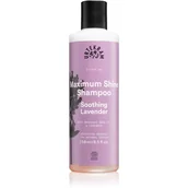 Szampony do włosów - Urtekram Tune In Soothing Lavender Maximum Shine Shampoo - szampon do włosów 250 ml - miniaturka - grafika 1