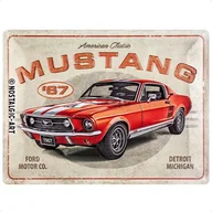Akcesoria motoryzacyjne - 23298 Plakat 30x40 Ford Mustang GT Red - miniaturka - grafika 1