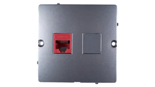 Kontakt Simon BASIC INOX GN.KOMPUTER - Gniazdka elektryczne - miniaturka - grafika 2