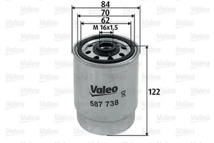 Filtr paliwa Valeo 587738 - Filtry paliwa - miniaturka - grafika 1