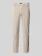 Spodnie męskie - Spodnie sztruksowe o kroju tapered fit z wpuszczanymi kieszeniami model ‘CORDUROY’ - miniaturka - grafika 1