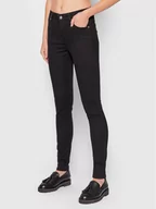 Spodnie damskie - United Colors Of Benetton Jeansy 4NF1574K5 Czarny Skinny Fit - miniaturka - grafika 1