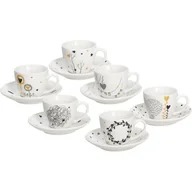 Filiżanki - TOGNANA Zestaw filiżanek TOGNANA Goldy 80 ml 12 elementów) - miniaturka - grafika 1