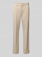 Spodnie męskie - Spodnie materiałowe z kieszeniami z tyłu - miniaturka - grafika 1