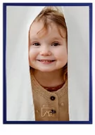 Ramki na zdjęcia - Ramka na zdjęcia niebieska 13x18 cm 18x13 - miniaturka - grafika 1