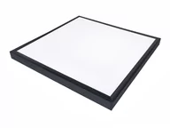 Lampy pozostałe - Kpl. Panel do kasetonu LED 60x60 40W Czarny - Biały neutralny (4500K) + ramka czarna aluminiowa - miniaturka - grafika 1