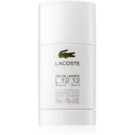 Dezodoranty i antyperspiranty męskie - Lacoste Eau de Lacoste L.12.12 Blanc dezodorant w sztyfcie dla mężczyzn 75 ml - miniaturka - grafika 1