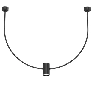 Jadalniana lampa wisząca No.C 5087 Shilo 76cmm metalowa z regulacją czarna - Lampy sufitowe - miniaturka - grafika 1