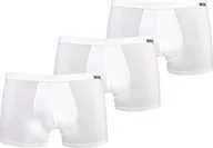 Majtki męskie - Teyli Wielopak bokserek męskich Levi biały Biały XXL - miniaturka - grafika 1