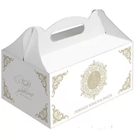 Opakowania i torebki na prezenty - Pudełko na ciasto komunijne Z wkładką usztywniającą  63252, 10 szt. - miniaturka - grafika 1