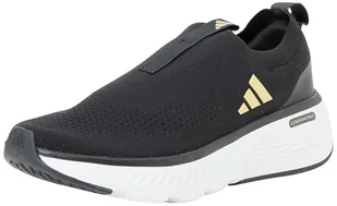 adidas Damskie skarpety Mould 2 w buty, Core Black/Matte Gold/FTWR White, 36 EU, Rdzeń czarny matowy złoty Ftwr biały, 36 EU - Skarpetki damskie - miniaturka - grafika 1