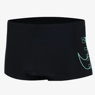 Kąpielówki męskie - Kąpielówki Nike Reflect Logo NESSC583 001 XXL czarny - miniaturka - grafika 1