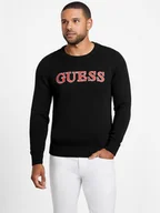 Swetry męskie - Sweter męski bawełniany Guess X2RR03Z2LN0-JBLK XS Czarny (7621701122919) - miniaturka - grafika 1