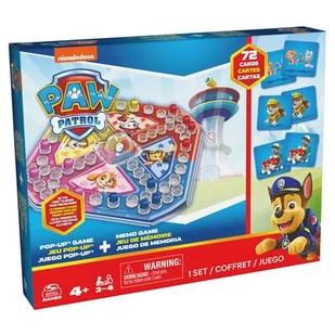 Gra Psi Patrol - Memory & Pop Up - Gry planszowe - miniaturka - grafika 1