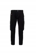 Spodnie męskie - Spodnie Alpha Industries Task Force Pant black 36 - miniaturka - grafika 1