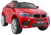 Pojazdy elektryczne dla dzieci - NoName Pojazd BMW X6M Lakierowany Czerwony PA.JJ2199.EXL.CR - miniaturka - grafika 1