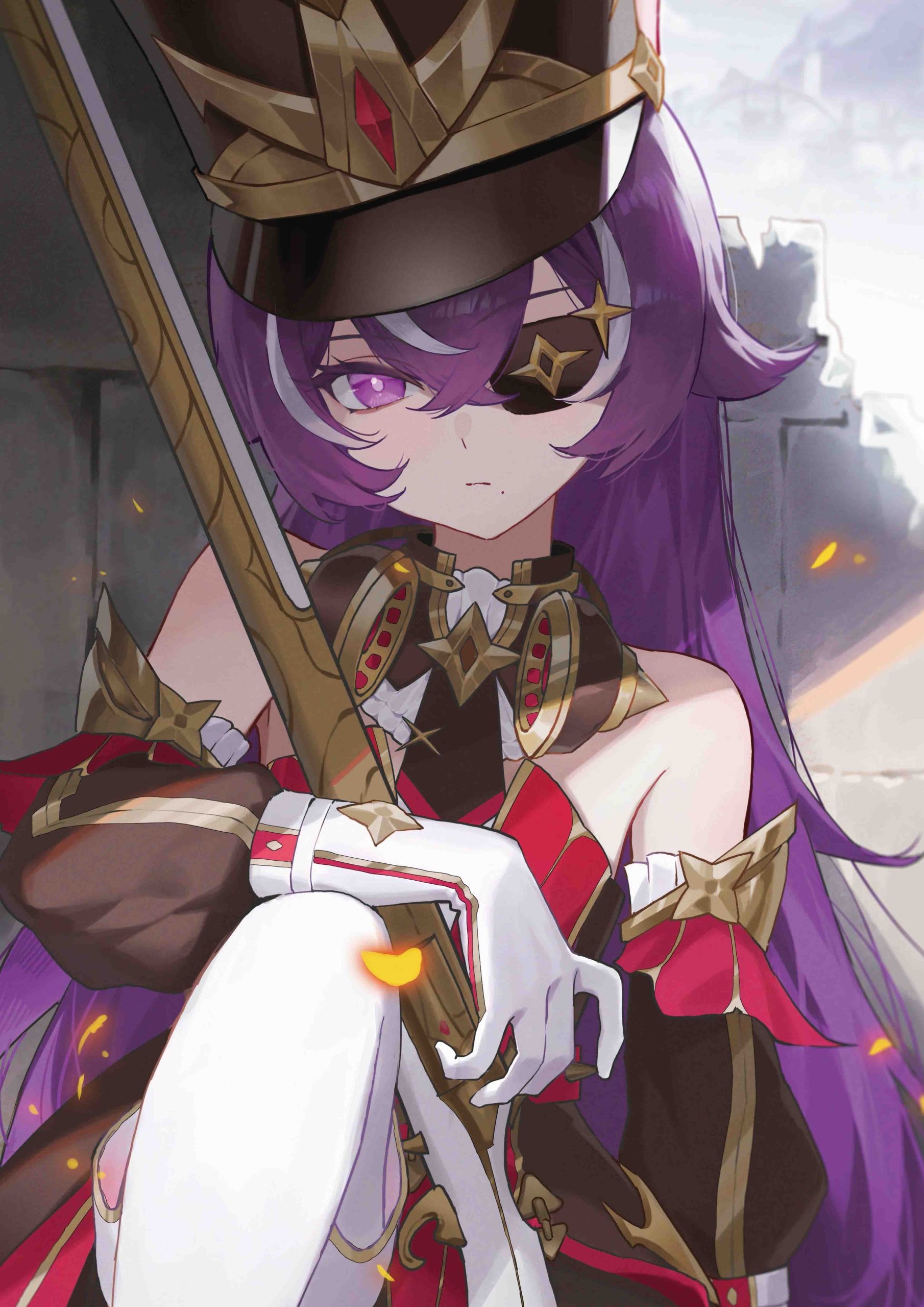 Plakat A3 Genshin Impact Anime Gra Chevreuse