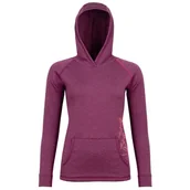 Bluzy sportowe damskie - Bluza damska High Point Moa Merino Lady Hoody Rozmiar: M / Kolor: fioletowy - miniaturka - grafika 1