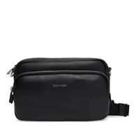 Torby męskie - Saszetka Calvin Klein Raised Camera Bag LV04D3159G Czarny - miniaturka - grafika 1