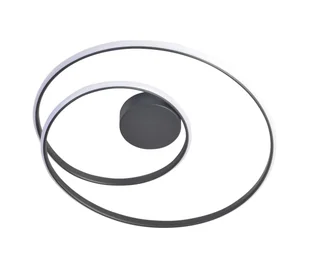 LED Plafon ZEFIRA LED/40W/230V 4000K śr. 50 cm antracyt - Lampy sufitowe - miniaturka - grafika 1