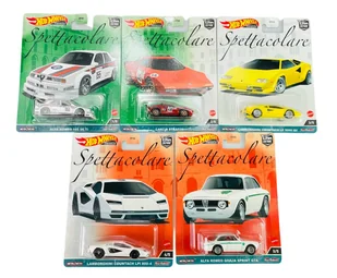 HOT WHEELS PREMIUM 2021 SPETTACOLARE ZESTAW 5szt FPY86 - Samochody i pojazdy dla dzieci - miniaturka - grafika 1