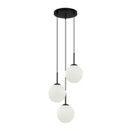 Lampy sufitowe - Lampa wisząca DEORE PND-5578-3S-BK Italux - miniaturka - grafika 1