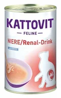 Mokra karma dla kotów - Kattovit Drink Niere/Renal kaczka 135ml puszka - miniaturka - grafika 1