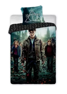 Pościel Bawełniana 135X200cm Harry Potter Hogrwart - Pościel dla dzieci - miniaturka - grafika 1
