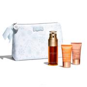 Zestawy kosmetyków damskich - CLARINS Double Serum 50ml + Extra-Firming Jour 15ml + Extra-Firming Nuit 15ml + kosmetyczka - miniaturka - grafika 1