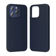 Etui i futerały do telefonów - Etui Silikonowe Vention KUFL0-30 do iPhone 15 Pro (niebieski) - miniaturka - grafika 1