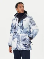 Kurtki męskie - Guess Kurtka puchowa M5BL0O W3282 Niebieski Regular Fit - miniaturka - grafika 1