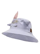 Czapki dla dzieci - mikk-line Kapelusz przeciwsłoneczny w kolorze fioletowym - miniaturka - grafika 1