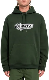 bluza męska VOLCOM VOLSTONED HOODIE Dark Forest - Bluzy męskie - miniaturka - grafika 1