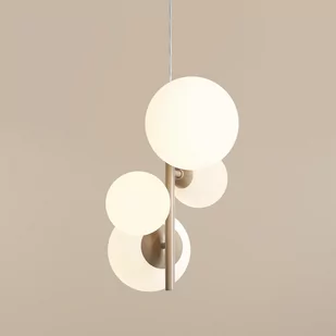 Bloom lampa wisząca 4-punktowa beżowa 1091L17 - Lampy sufitowe - miniaturka - grafika 3