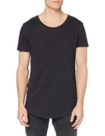 Koszulki męskie - Lee T-shirt męski Shaped Tee, Washed Black, M - miniaturka - grafika 1